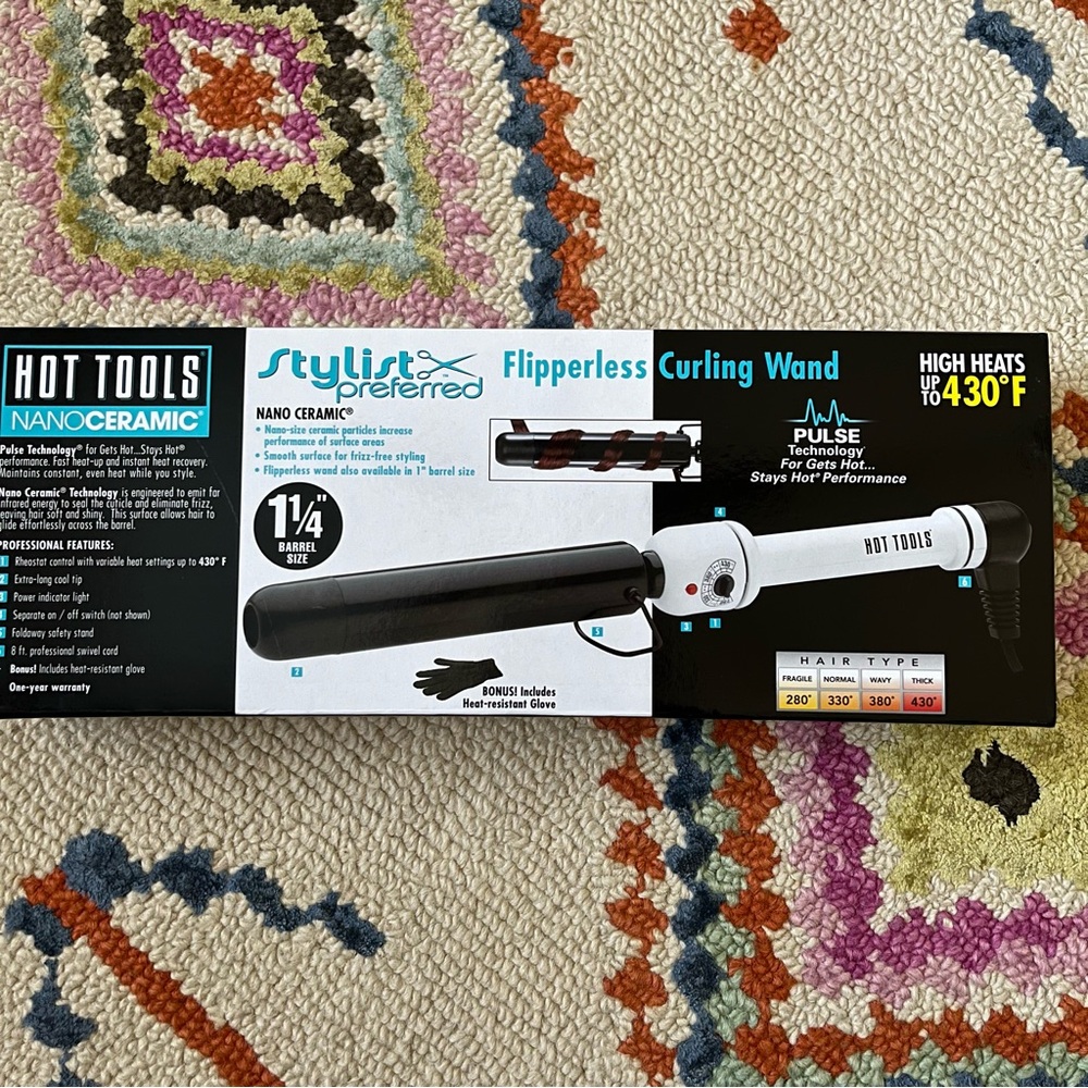 NIBHot Tools Nanoceramic Curling Aron